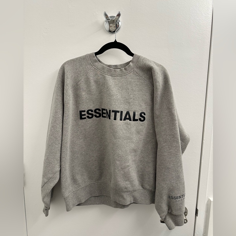 Essentials Fear of God Grey Sweatshirt / Crewneck